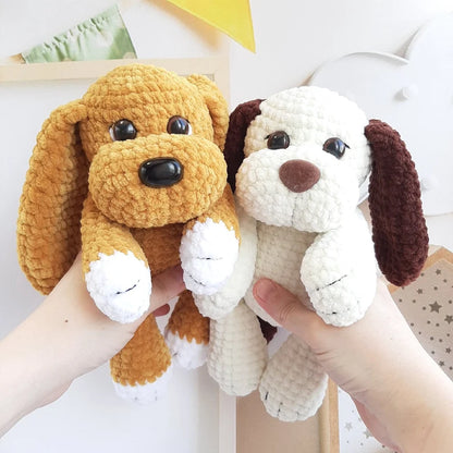 Crochet Puppy Toy Pattern – CrochetHeaven