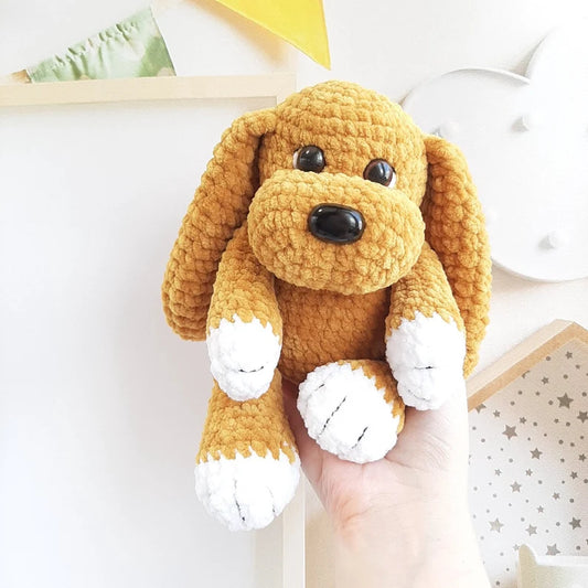 Crochet Puppy Toy Pattern – CrochetHeaven