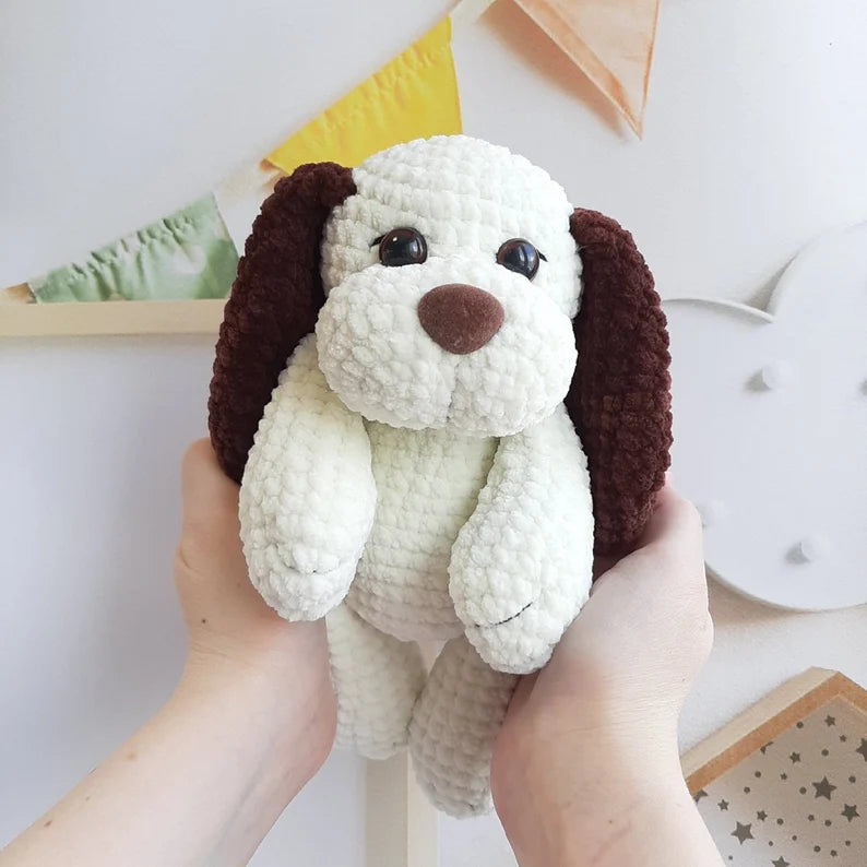 Crochet Puppy Toy Pattern – CrochetHeaven