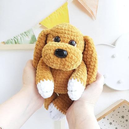Crochet Puppy Toy Pattern – CrochetHeaven